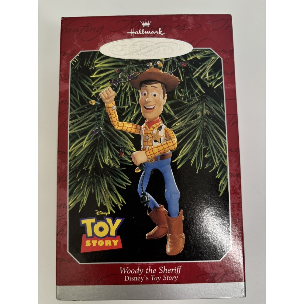 Hallmark Keepsake Ornament Toy Story Woody‎ The Sheriff Disney 1998 Christmas